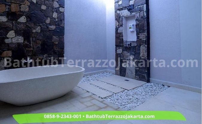 Transformasi Kamar Mandi Hotel Bintang 5 di Jakarta dengan Sentuhan Bathtub Terrazzo